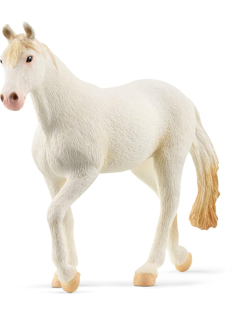 Schleich تمثال حصان كاماريّو من شلايش لعالم المزرعة للأطفال من عمر 3-8 سنوات أبيض 4.4 بوصة 13959 - Image 1