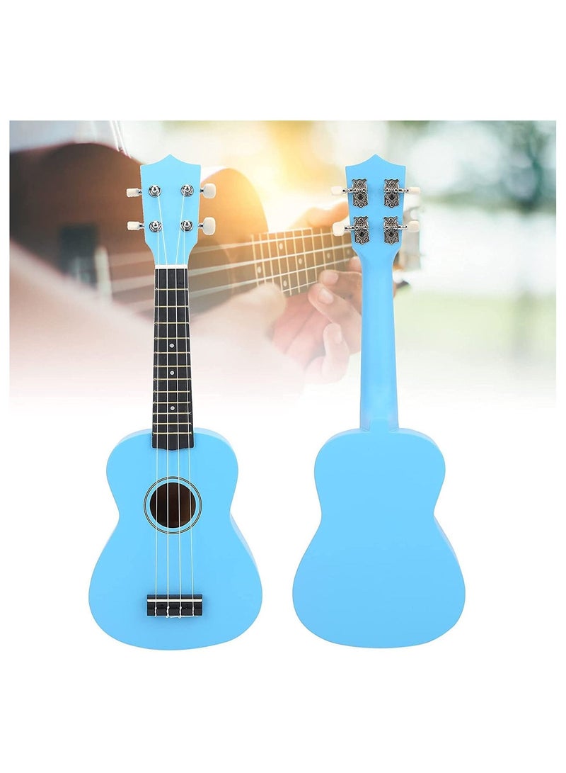 ميغاريا مجموعة أدوات بدء تشغيل Megarya Soprano Ukulele Mahogany مقاس 21 بوصة للمبتدئين جيتار القيثارة القيثارة هاواي القيثارة الصغير للأطفال والكبار والطلاب المبتدئين - Image 1