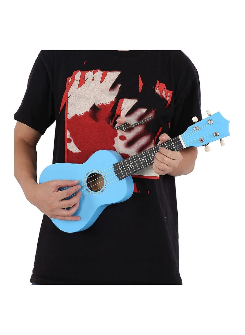ميغاريا مجموعة أدوات بدء تشغيل Megarya Soprano Ukulele Mahogany مقاس 21 بوصة للمبتدئين جيتار القيثارة القيثارة هاواي القيثارة الصغير للأطفال والكبار والطلاب المبتدئين - Image 3
