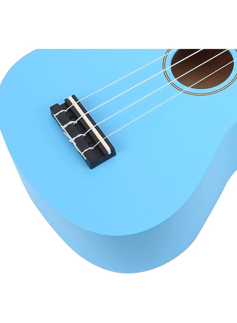 ميغاريا مجموعة أدوات بدء تشغيل Megarya Soprano Ukulele Mahogany مقاس 21 بوصة للمبتدئين جيتار القيثارة القيثارة هاواي القيثارة الصغير للأطفال والكبار والطلاب المبتدئين - Image 5