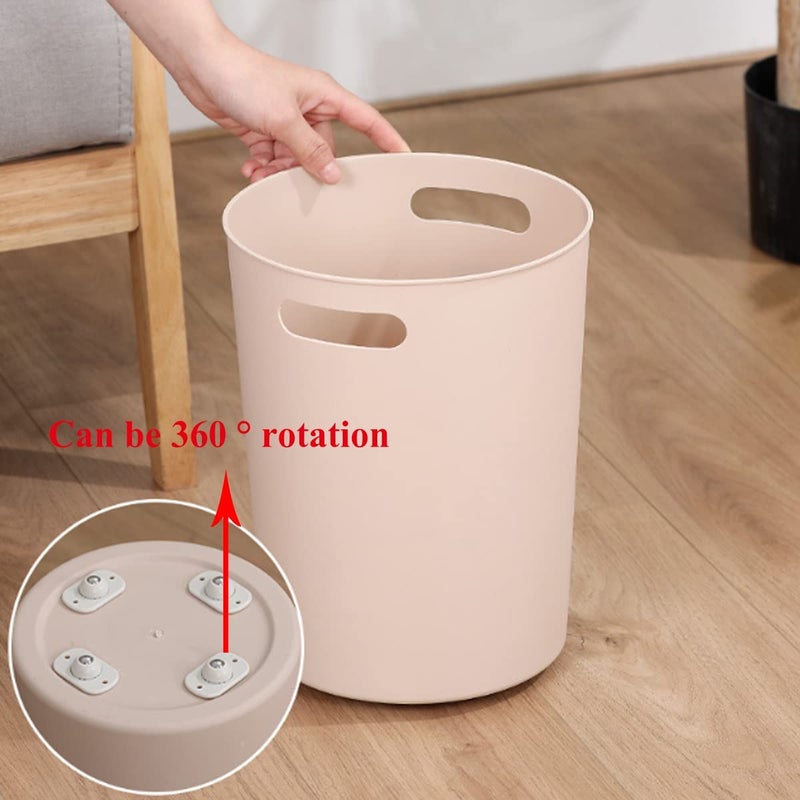 NAIDEV Self Adhesive Mini Swivel Caster Wheels ball 360 Rotation Ball Casterstainless steel Transfers Pasted on The Bottom of Storage Box Small Furniture DIY Toys for Moving Easily pack of 8 8 - Image 3