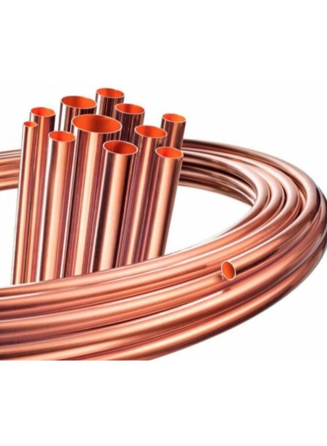 5/8 inch x (0.65MMx15M). Copper tubing Soft Type Refrigeration Standard "ASTM B68" - Image 1