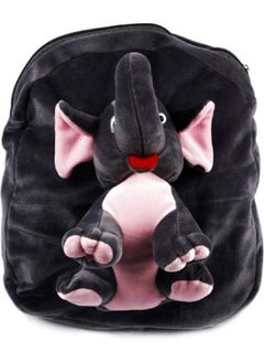 Blue Tree Blue Tree Kids School Bag Soft Plush Backpack Cartoon Bags Combo Mini Travel Bag for Girls Boys Toddler Baby (Spiderman & Full Body Elephant)  - Image 3