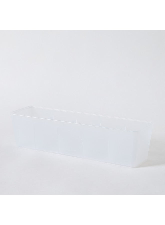 Home Box Inaya 5-Compartment Slim Drawer Organiser 30.7 x 8.8 x 7.8 cm  - Image 5