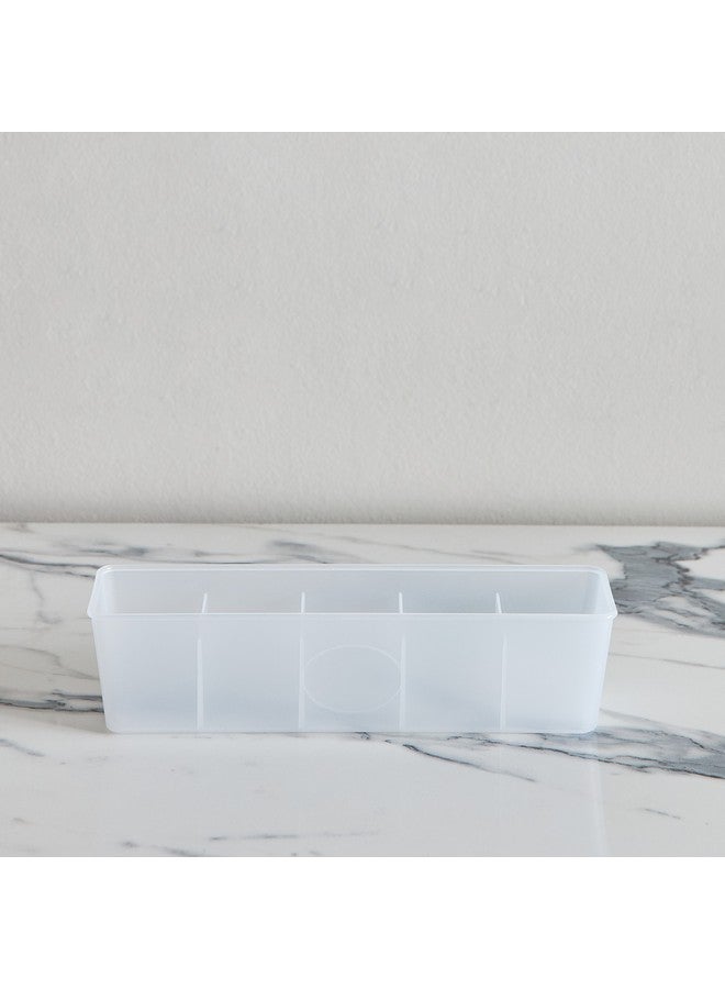Home Box Inaya 5-Compartment Slim Drawer Organiser 30.7 x 8.8 x 7.8 cm  - Image 2