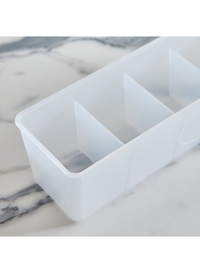 Home Box Inaya 5-Compartment Slim Drawer Organiser 30.7 x 8.8 x 7.8 cm  - Image 3
