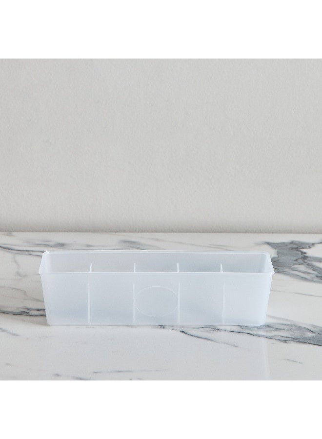 Home Box Inaya 5-Compartment Slim Drawer Organiser 30.7 x 8.8 x 7.8 cm  - Image 3