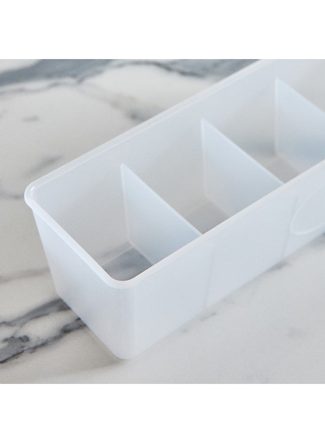 Home Box Inaya 5-Compartment Slim Drawer Organiser 30.7 x 8.8 x 7.8 cm  - Image 4