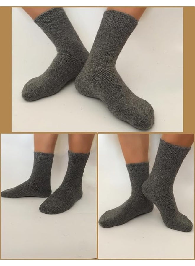 رات سو 4 زوج جوارب صوف للنساء جوارب شتوية دافئة جوارب حرارية صوف دافئ راحة غير رسمية جوارب شتوية جوارب شتوية مناسبة للدفء والراحة - Image 4