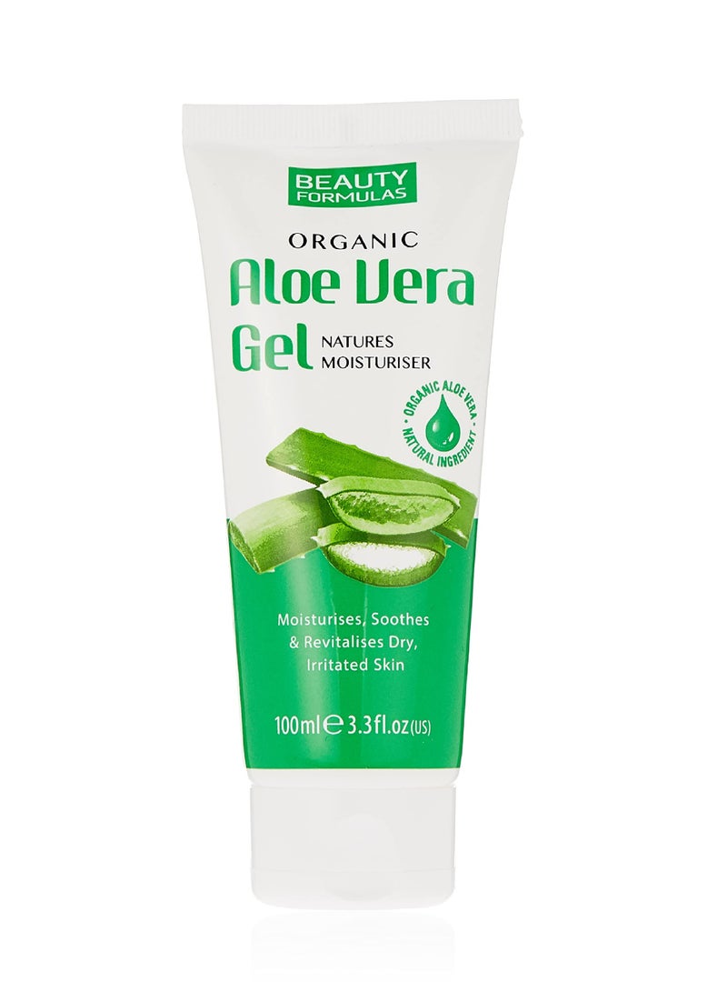 BEAUTY FORMULAS ORGANIC ALOE VERA GEL 100ML