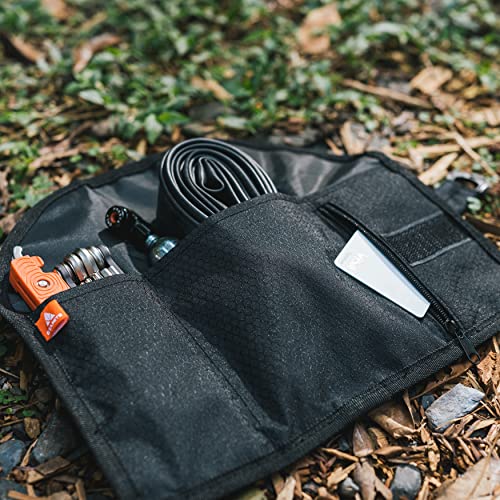 Granite Quiver Wheel Tool Bag for Gravel Road Mountain Bike with Dial Lock System for Bicycle Attachment Storage Bag for Bike Tool Kit - Image 4
