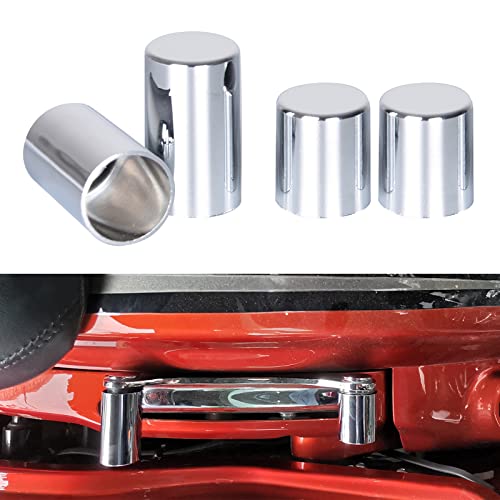 Sresk Docking Hardware Cover Kits Compatible with Harley Touring Street Glide, Electra Glide, Road Glide, Road King 2009-2025 (Chrome) - Image 1