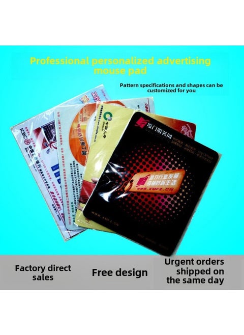Mouse Pad Custom Advertising Manufacturers Custom Large Thick Non-slip Luminous Pad Custom Logo Lock Edge Color-Color:Color-Pattern:350*600*2mm
