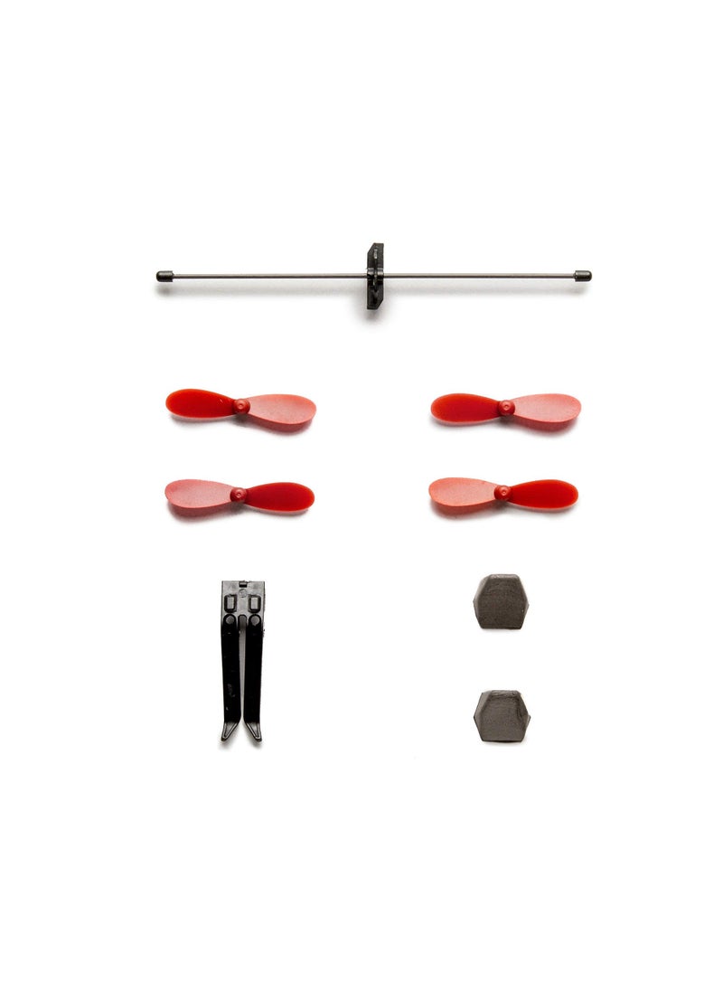 PowerUp POWERUP Spare Parts Kit 4.0 - Extra Parts for The 4.0 Flying Smartphone-Powered Paper Plane Kit.  - Image 1