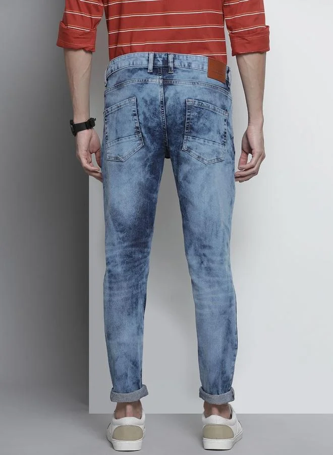 The Indian Garage Co  Men Slim Fit Solid Jeans for Men | Best Price UAE