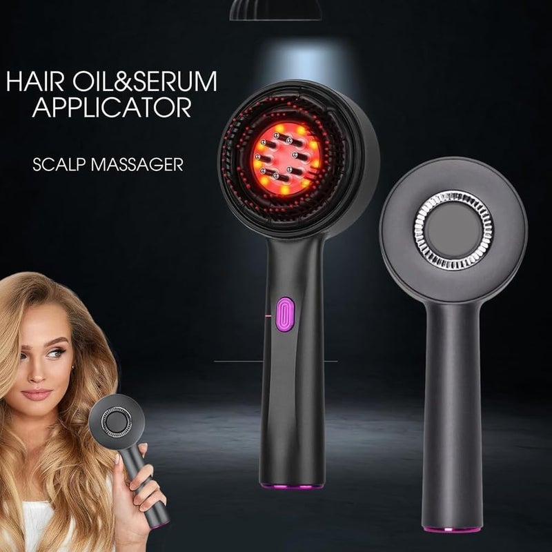 Rechargeable Scalp Massage Hair Oil Comb (Upgraded) - Gently unknots, soothes and relaxes, suitable for all hair types - Image 5