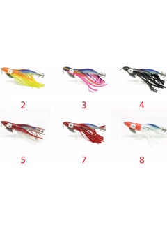 CAPTAIN 3581 Squid Lure 11CM Oktopus Squid Size 3.5 