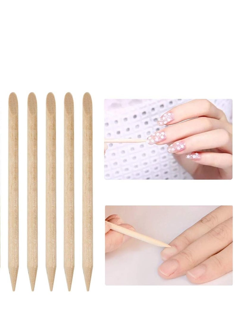 Cuticle Pusher Wooden Nail Sticks, Manicure Wooden Sticks 25 PCS - Image 2