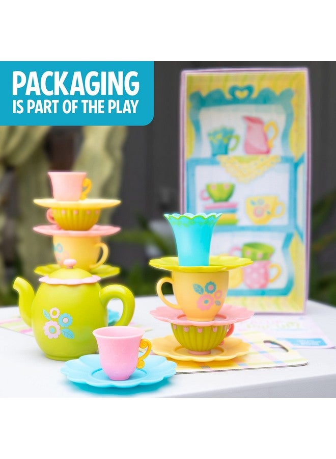 Educational Insights Teacup Pile-Up! Relay Game, Preschool Board Game, Easter Basket Stuffers for Kids, Gift for Kids Ages 4+ - Image 5