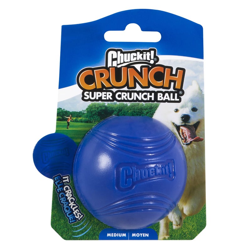Chuckit! Crunch Ball Dog Toy, Medium for All Breed Sizes - Image 1
