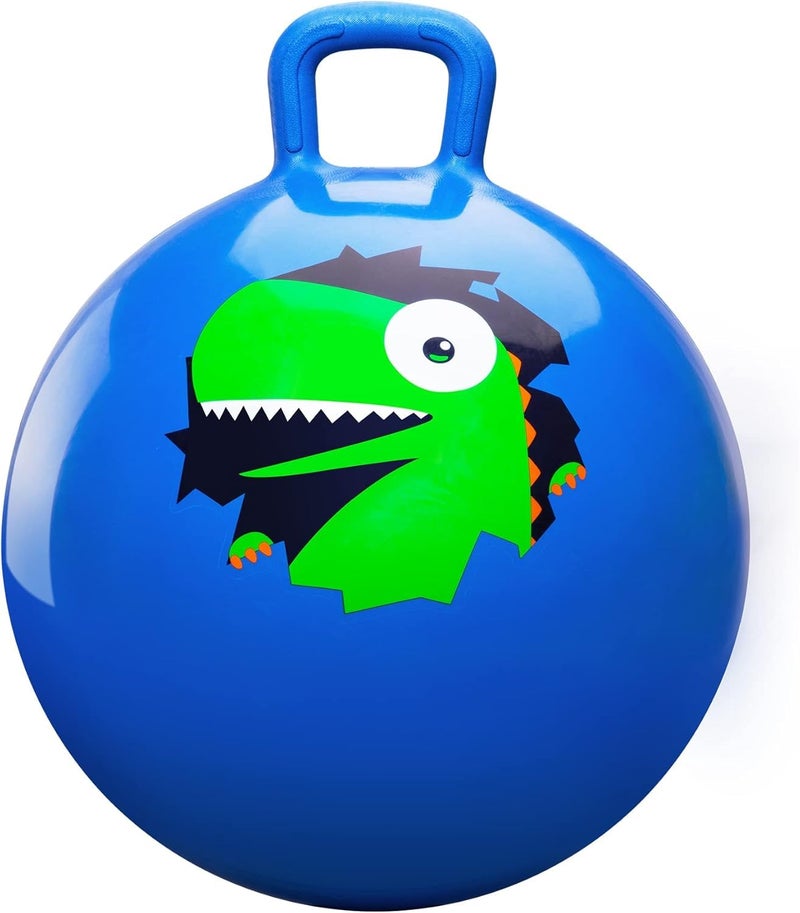 PlayZap Hopper Balls for Kids 612 20 Inches Bouncy Ball with Handle 20 Inflatable Bouncing Hopper 50cm Jumping Toys Garden Hopping Toys Girls Boys Gifts - Image 3