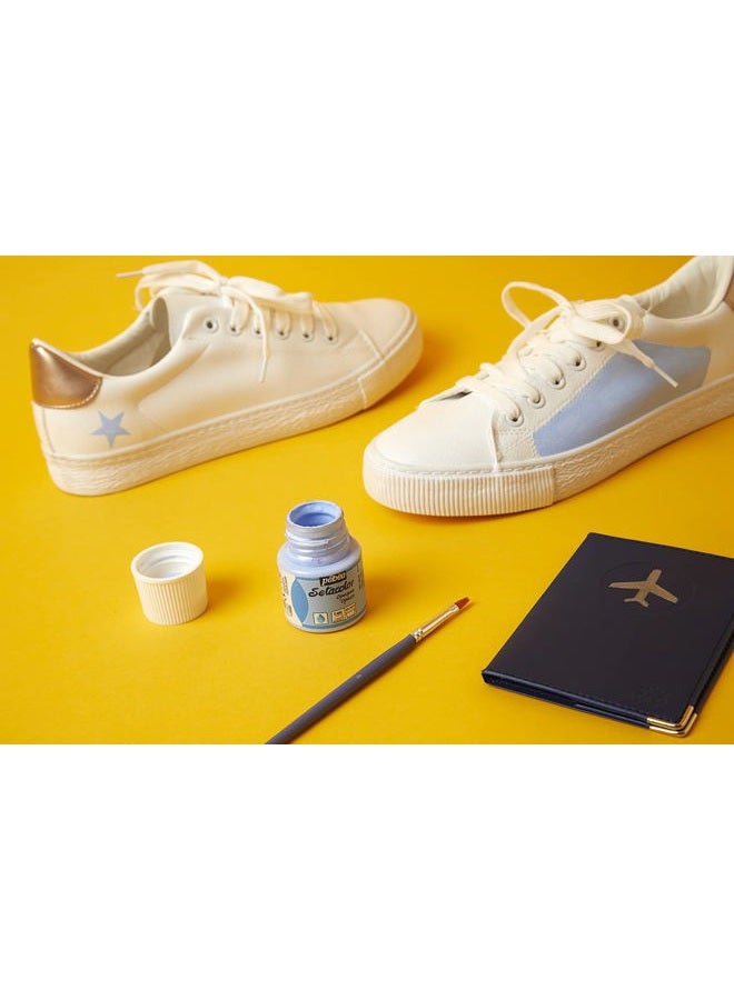 Pebeo طلاء قماش بيبو 295-010 سيتاكلور غير شفاف زجاجة سعة 45 مل، أبيض تيتانيوم 1.5 أونصة سائلة (عبوة من 1) - Image 2