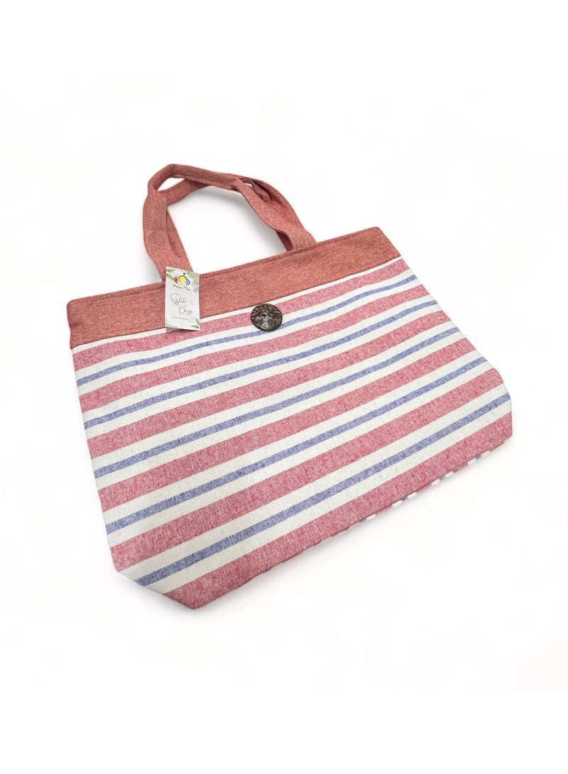 بارتي تايم حقيبة حمل المتسوق الحديثة مع السوستة 45 * 12.5 * 23 Cm أكياس الأزياء المستدامة العرض - Image 2