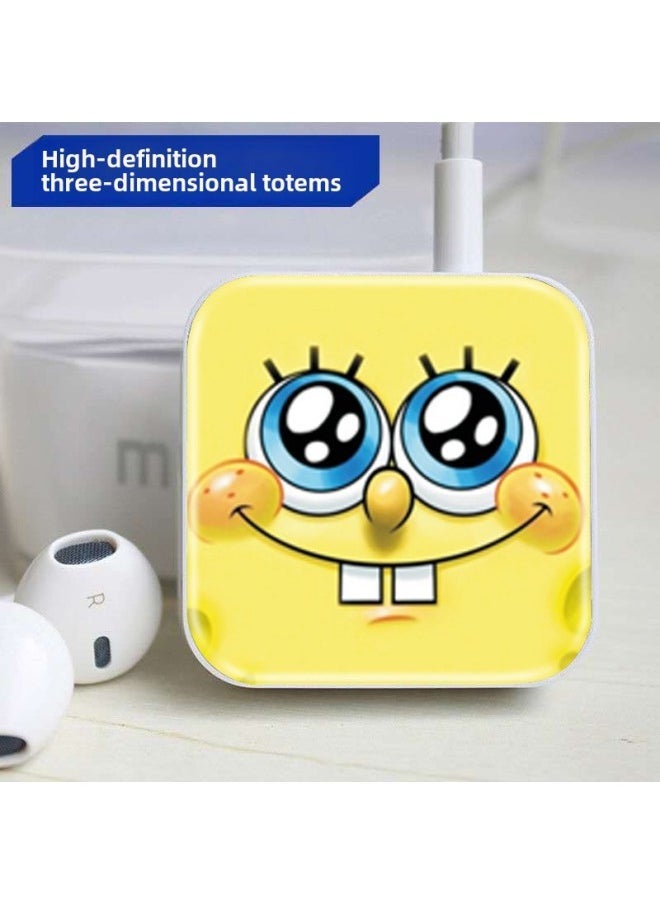 Generic - Simple Long Bar Cartoon Sports Mp3 Player Student Portable Music Player Card Set Digital Computer/mp3/mp3-Body Color:Yugui Dog-Memory Capacity:Host + 128M (with Card) + Packaging Box, Charging Cable, Headphones - Image 1