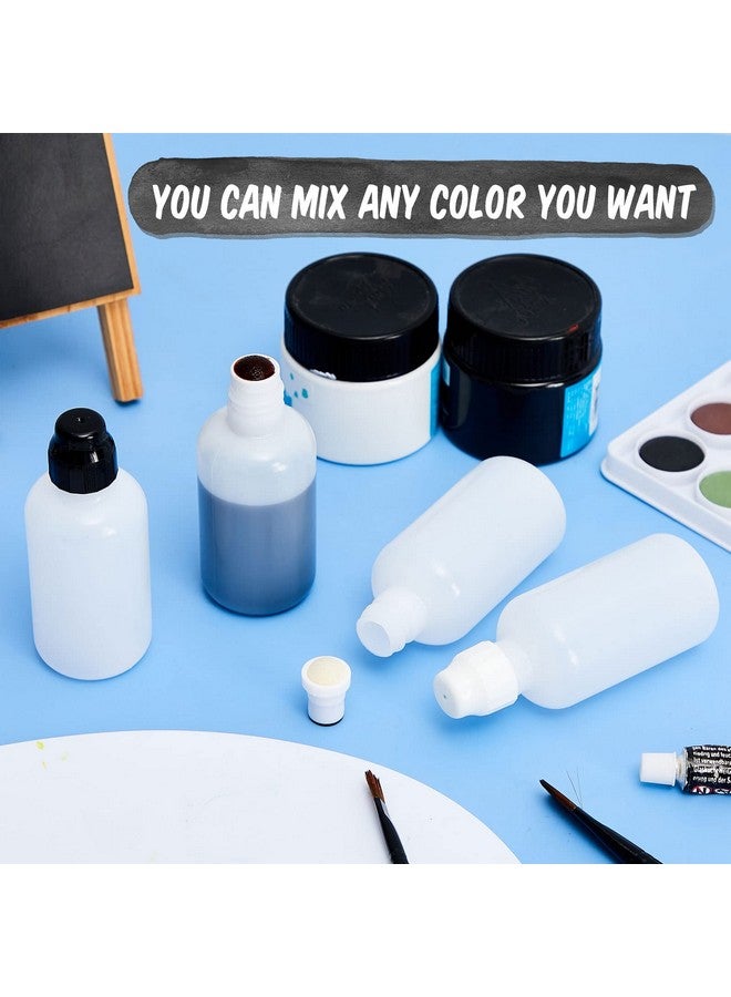 Tessco Empty 2 Ounce Graffiti Mop Marker Paint Daubers Fillable Paint Marker Bottle Squeeze Bottle Empty Bingo Dauber Dabbers White Black Sponge Tip For Wooden Plastic Board Cloth(10 Set) - Image 3