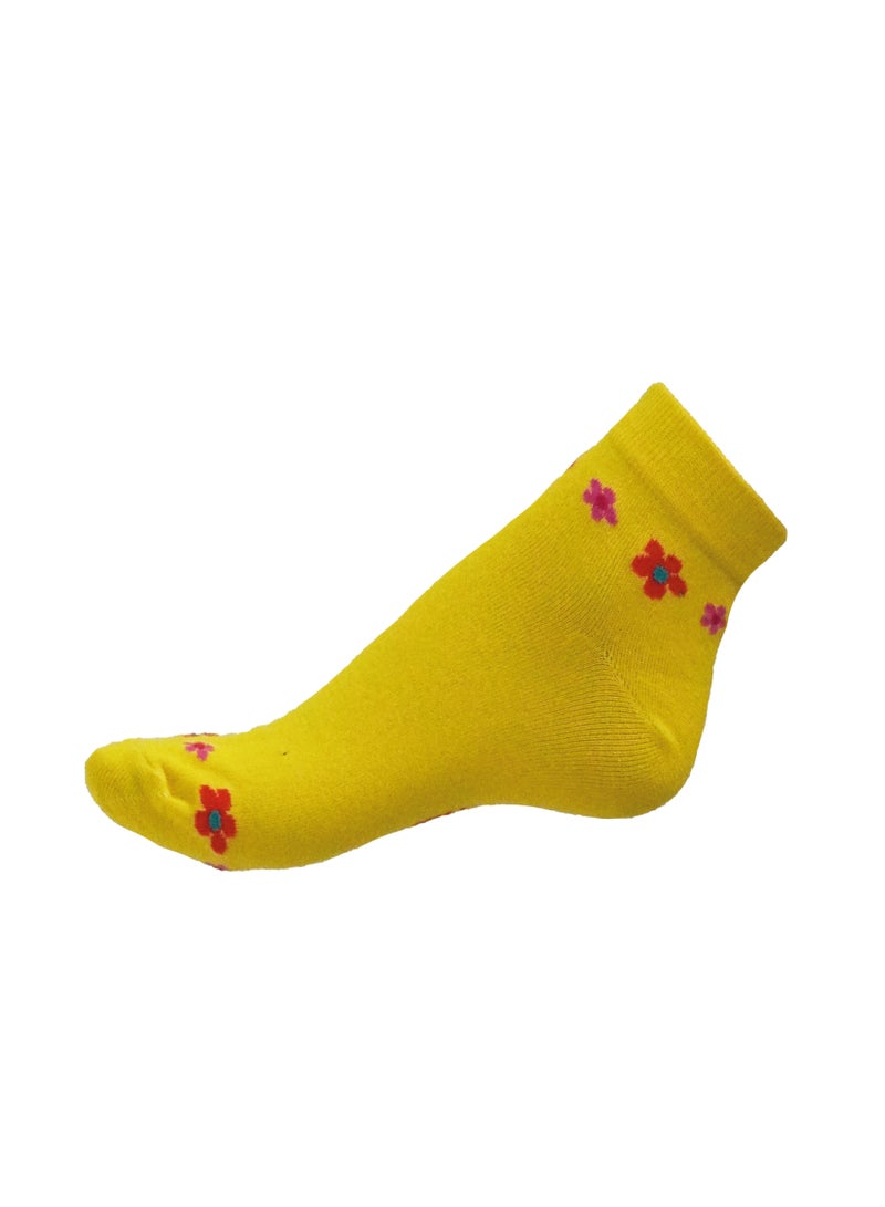 Silvy ( Women Cotton Socks Socquette Without a Terry Code 4 )