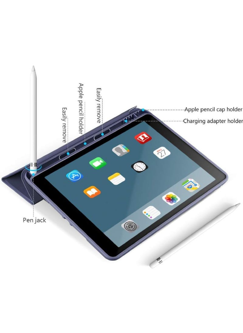 Captaintech Case for iPad mini 5/4 7.9 Inch (2019/2015) with Pencil Holder,Shell Soft-Touch Tablet Stand Cover, Auto Wake/Sleep for iPad mini 4/5 7.9inch (2015/2019 Model A1538 A1550 A2133 A2124 A2125 A2126)  - Image 4