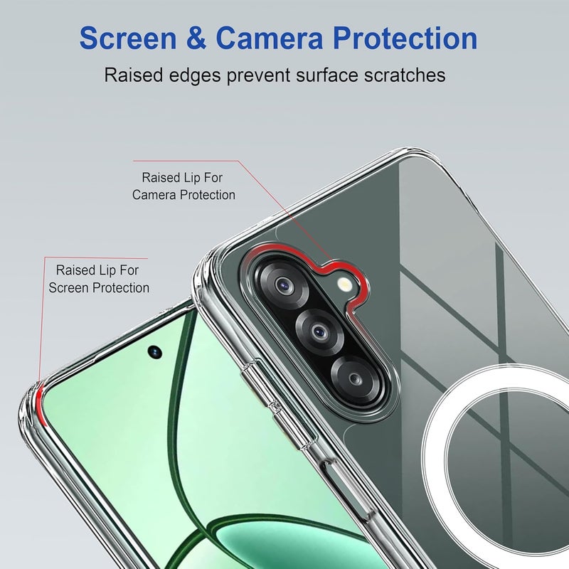 ZAPCASE غطاء خلفي لهاتف سامسونج جالاكسي A17 5G | غطاء خلفي مقاوم للخدوش | شفاف - Image 4