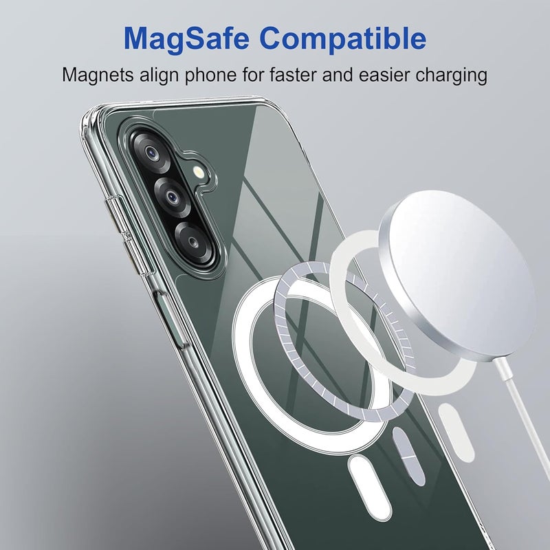 ZAPCASE غطاء خلفي لهاتف سامسونج جالاكسي A17 5G | غطاء خلفي مقاوم للخدوش | شفاف - Image 5