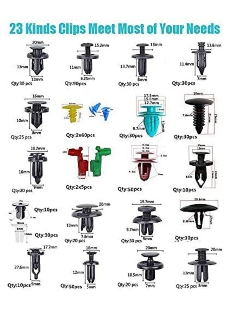 Bukela 726PCS Car Push Retainer Clips - Image 2