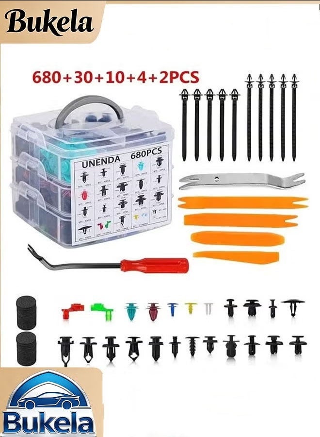 Bukela 726PCS Car Push Retainer Clips - Image 1