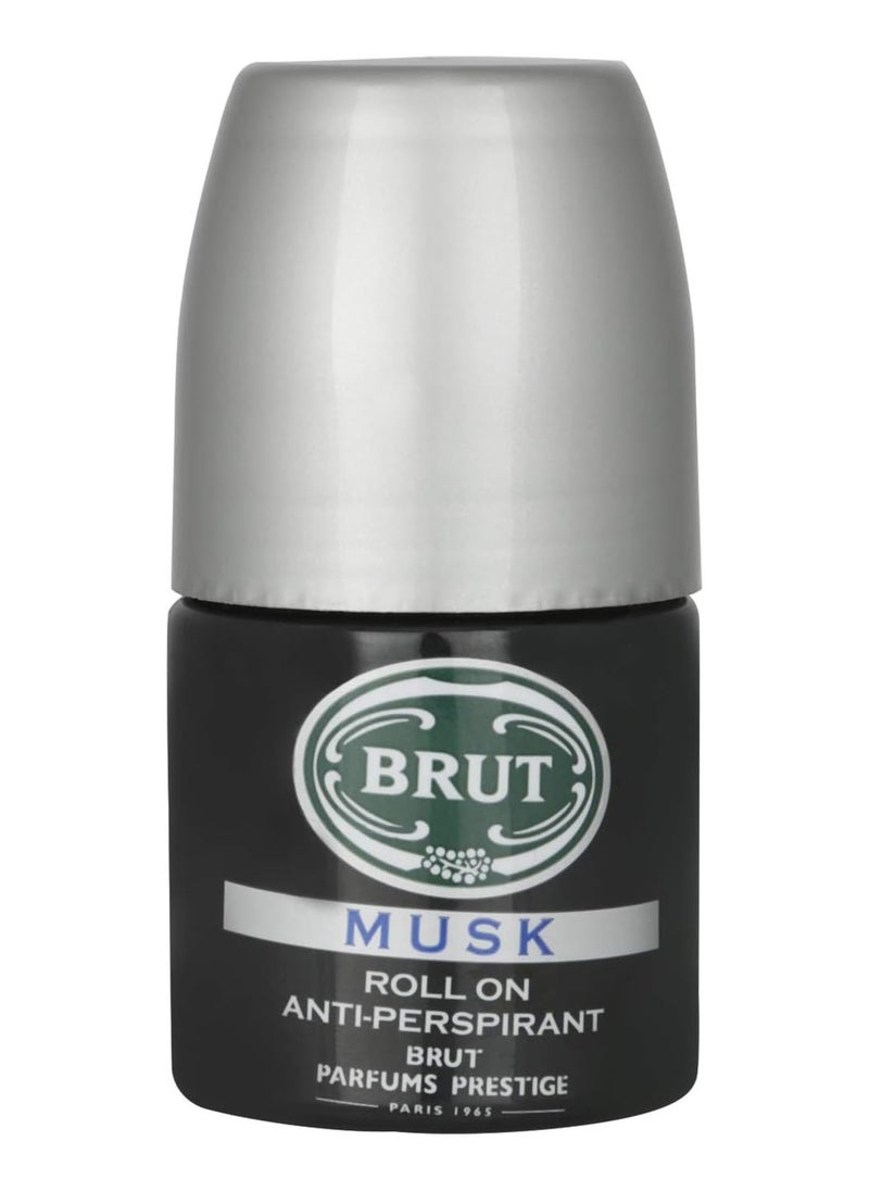 BRUT Brut Musk Roll-on, 50ml  - Image 1