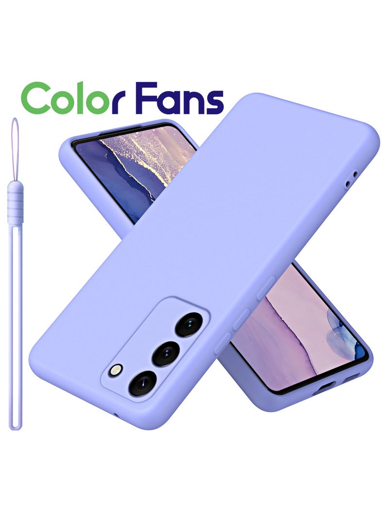 Color Fans Case for Samsung Galaxy S23 Plus Silicone Cover Soft Purple - Image 1