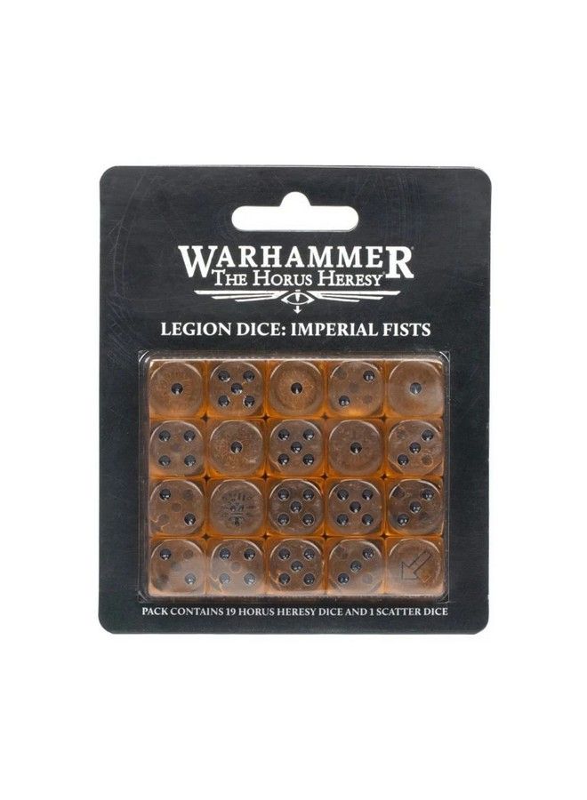 WARHAMMER : The Horus Heresy Legion Dice: Imperial Fists - Image 1