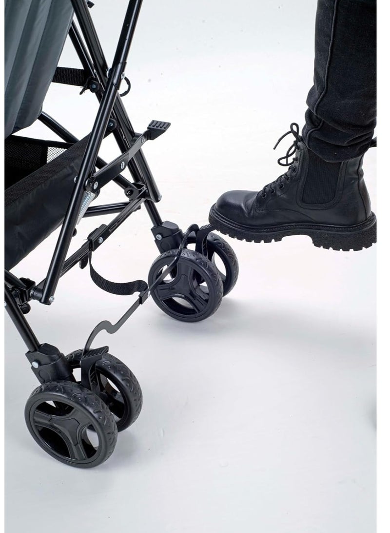 Peekaboo Happy Dark Stroller - Formula Baby - From 6 months - Up to 22 kg - Image 4