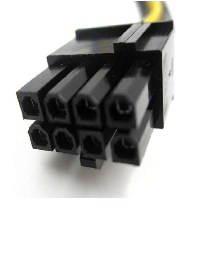 Generic Dual 15-pin SATA power supply connectors to a 8-pin PCI Express video card 15cm  - Image 4