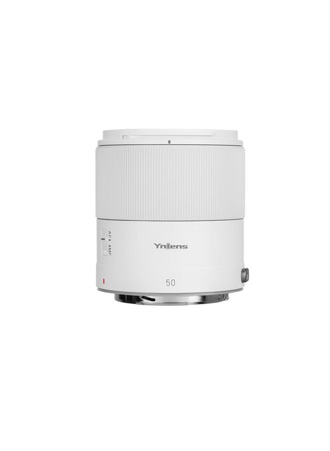 Yongnuo 50f1.8r Df Multi-spec R-mount Standard Prime Lens For R-mount Mirrorless Cameras White Shell - Image 4