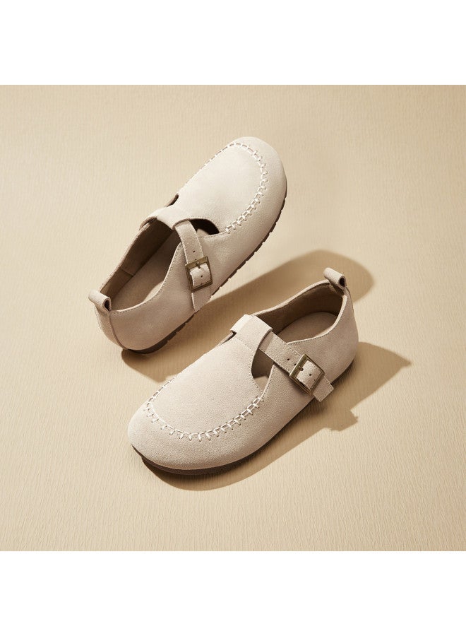 YEARCON Spring And Autumn Women's Flats Comfortable Non-slip Loafers Versatile Simple Driving Shoes Commuting Birkenstocks - Image 5