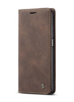 CaseMe CaseMe Xiaomi Mi 10/10T Pro Case Wallet, for Xiaomi Mi 10/10T Pro Wallet Case Book Folding Flip Folio Case with Magnetic Kickstand Card Slots Protective Cover - Coffee  - Image 2