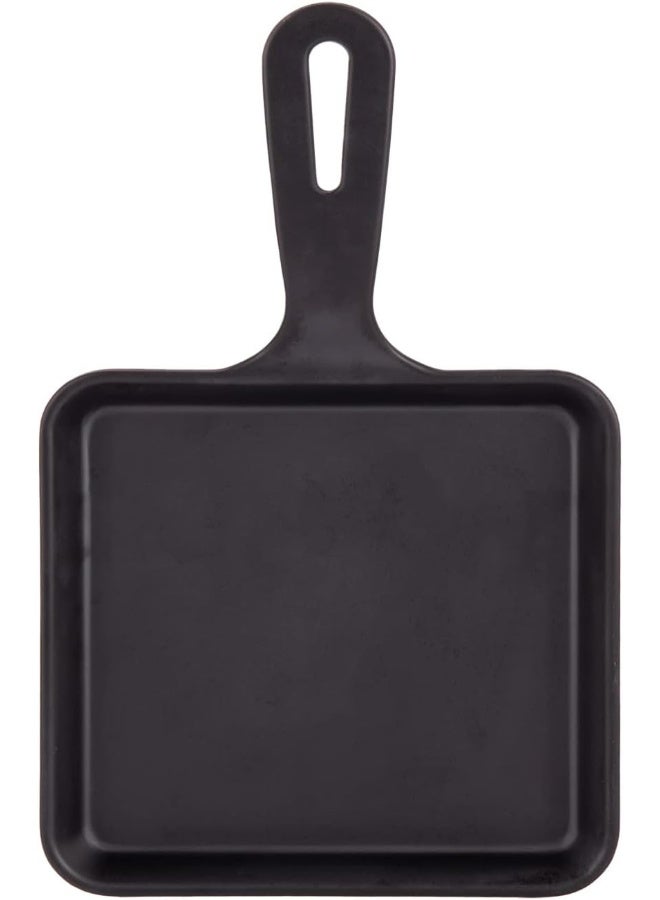 AKDC مقلاة سوداء عادية 30 سم × 20 سم × 2 سم - Image 3