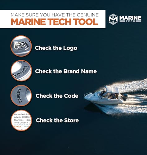 M Marine Tech Tools Marine Tech Tools Lifting Adapter (AMT0024), Fits on Verado Flywheels & Universal Lifting Ring (AMT0022) - Image 5