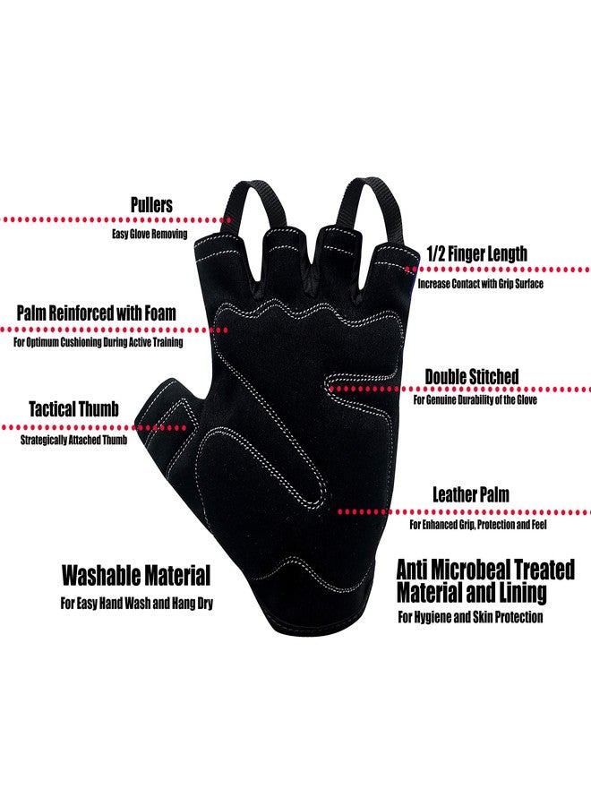 Kobo WTG-30-MEDIUM Weight Lifting Gym Gloves Camouflage Hand Protector for Fitness Training - Image 2