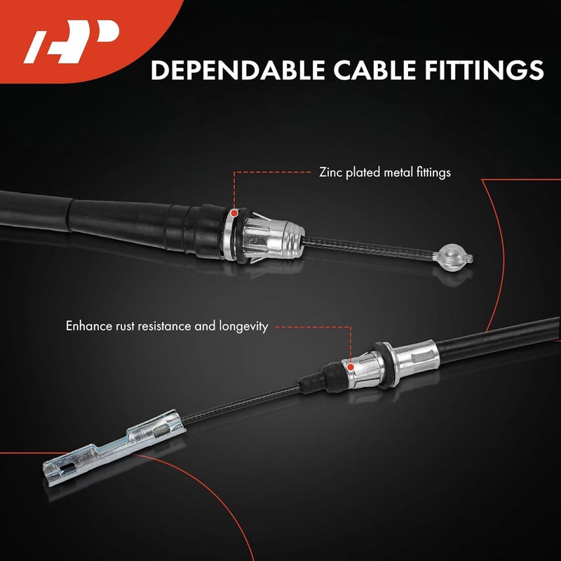 A-Premium Parking Brake Cable for Chevrolet Astro 1996-2002 - Image 4