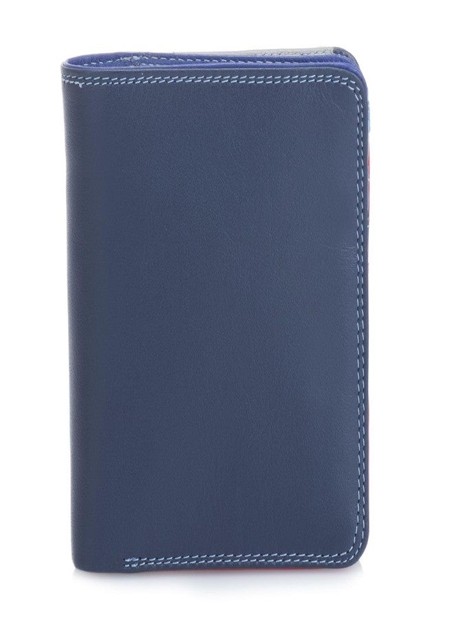 mywalit - Leather Women's Purse - Medium Wallet w/Zip Around Purse - 231-127 Royal - Image 1