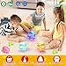 Ancesfun 6 PCS Easter Eggs Spinning Tops Toy for Kids Light Up Flashing Spin Toys with LED Gyroscope for Party Favors Glow in The Dark Supplies Goodie Bag Stuffers Easter Gifts for Kids - Image 4