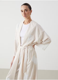 LC WAIKIKI Shawl Collar Floral Oversize Women's Kimono  - Image 2